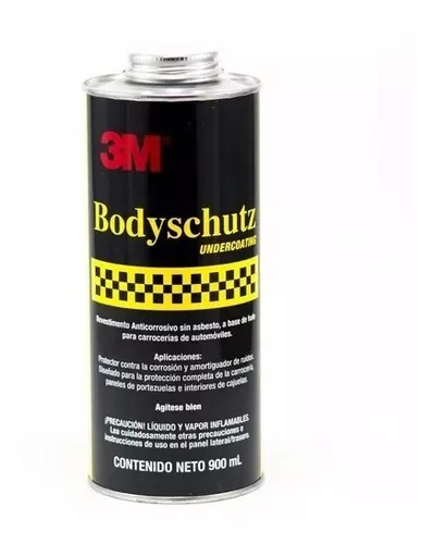 3M RECUBRIMIENTO BODYSCHUTZ ANTICORROSIVO P/CARROCERÍA 900ML (H)