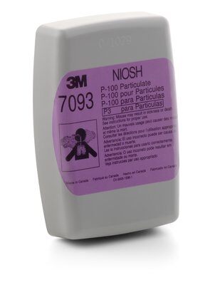 3M CARTUCHO P/PARTÍCULAS HF/P100 C/2PZ (7093) (H)