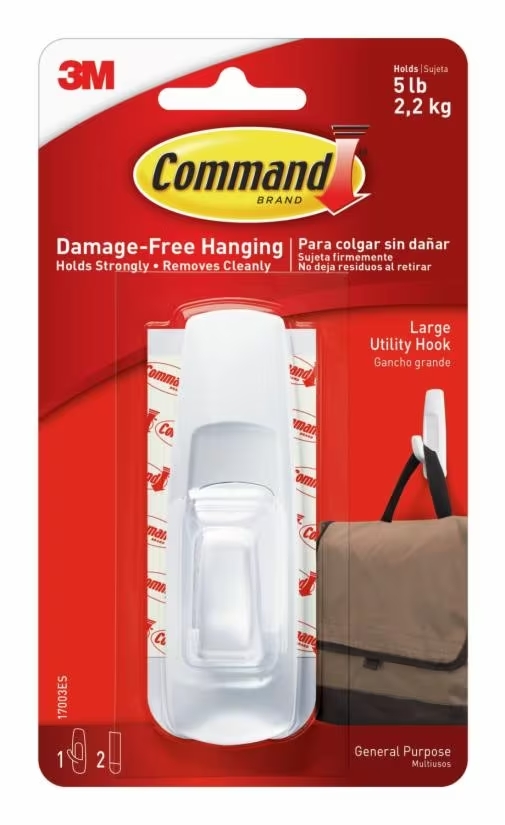 3M GANCHO COMMAND 2.2KG GRANDE (17003ES) (H)