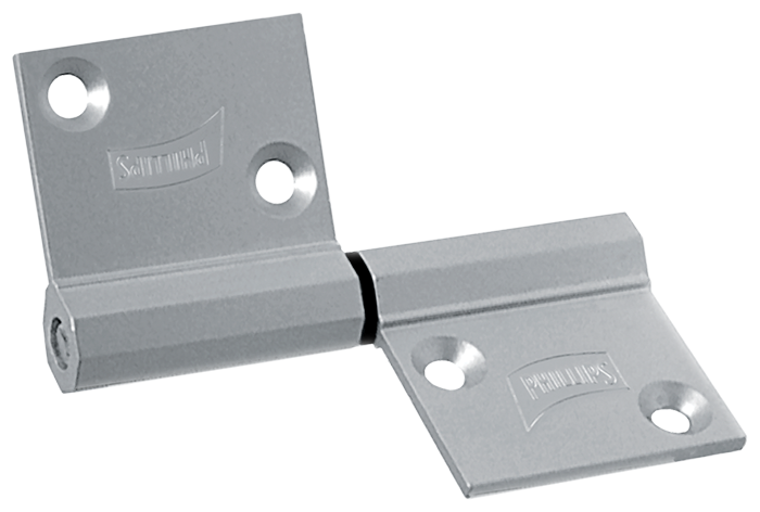 BISAGRA PHILLIPS 3327 NEGRA P/ALUMINIO (MX2115)(H)