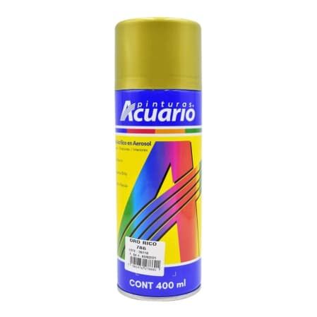 AEROSOL ACUARIO ORO RICO METÁLICO 400ML (786)(E)
