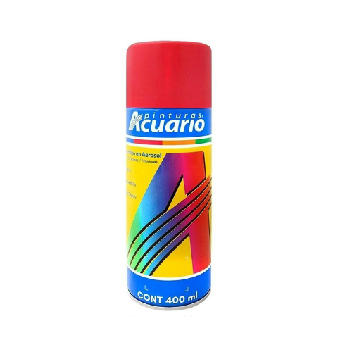 AEROSOL ACUARIO ULTRA ROJO METÁLICO 400ML (774)(E)