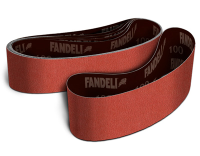PAQUETE C10 PIEZAS BANDA OXALUM FANDELI G86 4"x27" GRANO 100 (00807) 