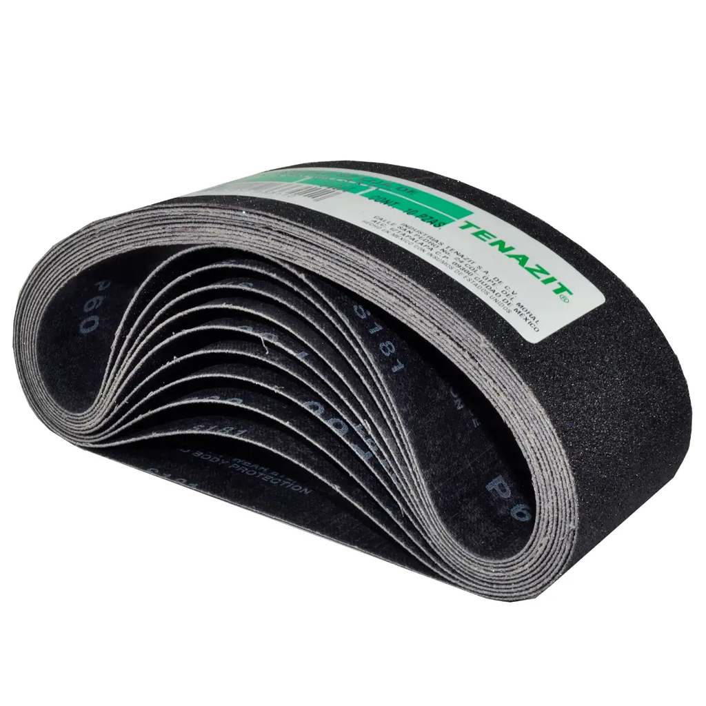 LIJA BANDA AUSTROMEX 3" X 21" P/VIDRIO GRANO 100 (1163)