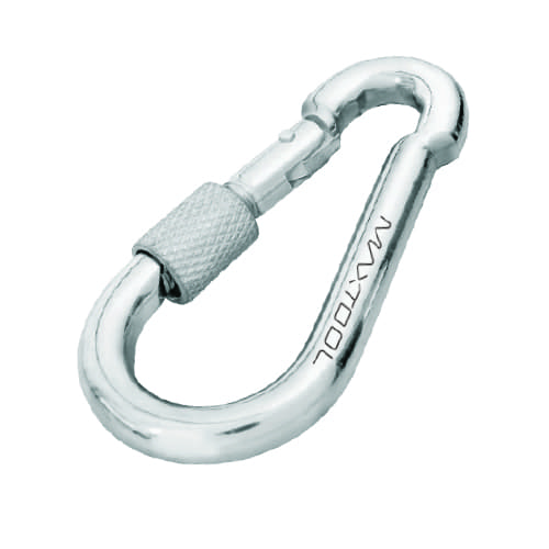 AKSI BANDOLA MOSQUETÓN ACERO C/SEGURO 5/16" (303354)(H)