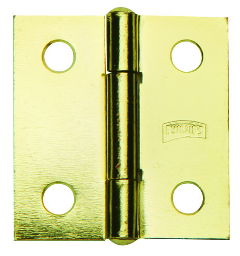 BISAGRA PHILLIPS 1-1/2" LATÓN C/TORNILLO C/20PZ (MX172)(H)