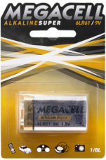 BLISTER C/1 PILA ALCALINA MEGACELL "9V" (H)