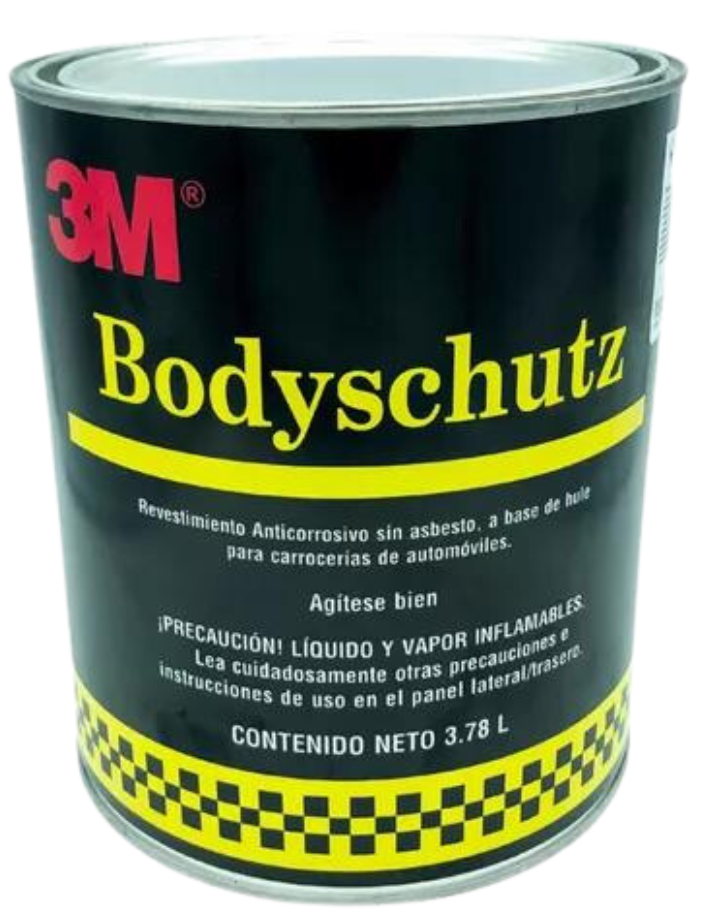 3M RECUBRIMIENTO BODYSCHUTZ ANTICORROSIVO P/CARROCERÍA 3.78LT (8469)