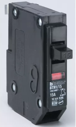 BTICINO PASTILLA TERMOMAGNÉTICA 1x15A (BTN1/15) (E)