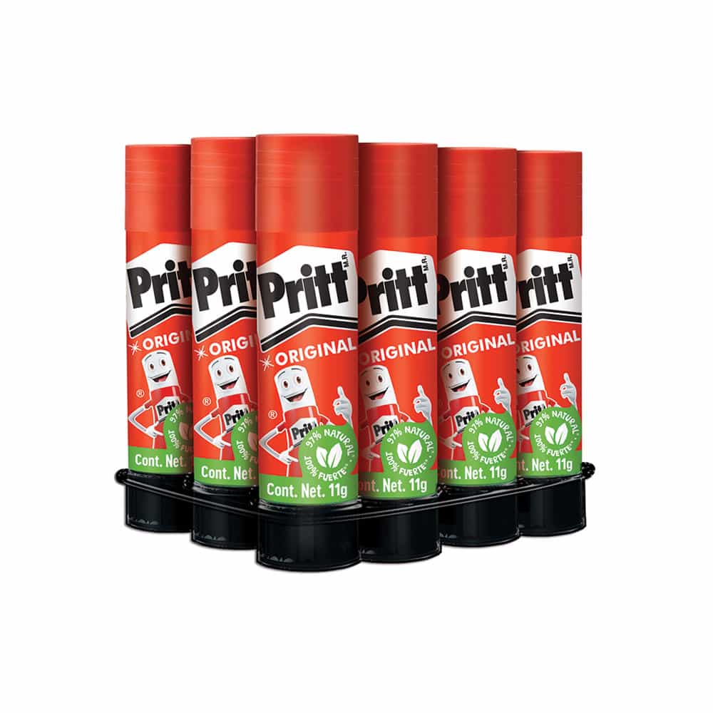 C/12 LÁPIZ ADHESIVO PRITT 11G $12.24XPIEZA (H)