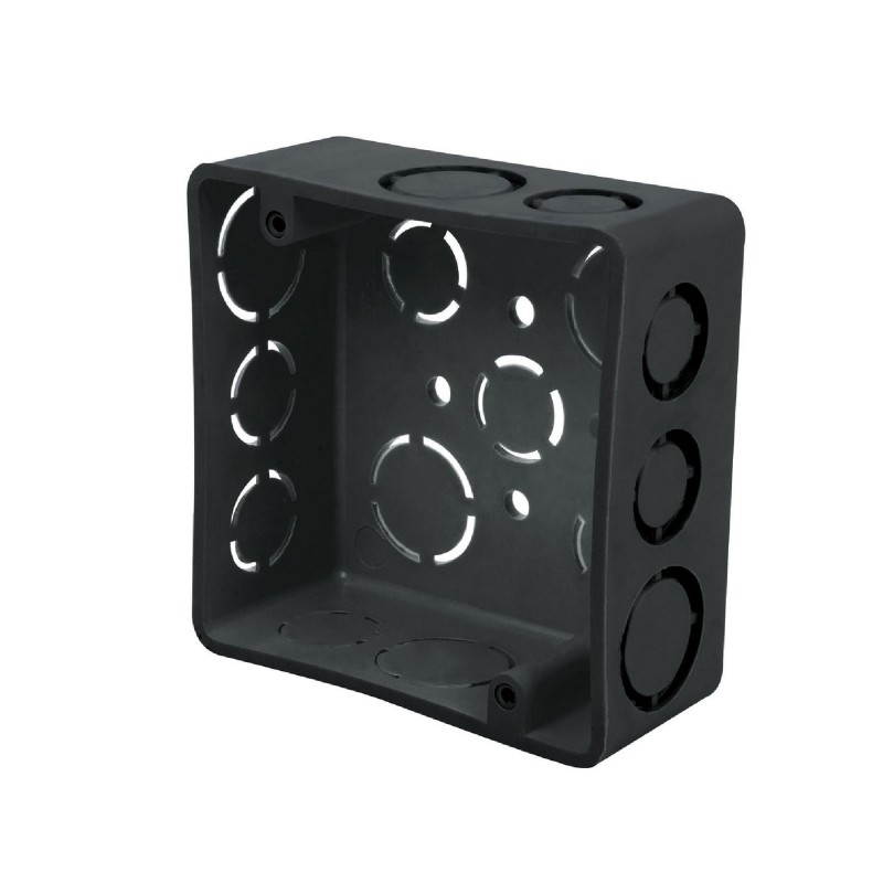 CAJA ARDA DE PLÁSTICO CUADRADA 4X4 (108002)