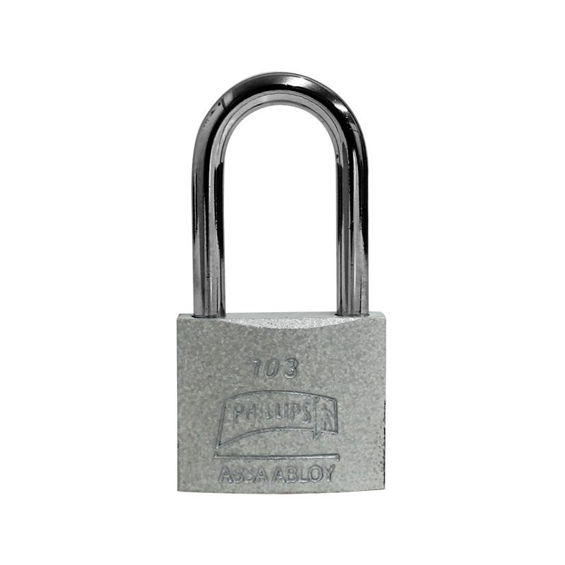 CANDADO HIERRO PHILLIPS 103 GANCHO LARGO (MX3403)(H)