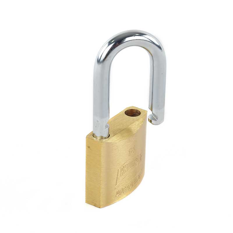 CANDADO PHILLIPS 14 GANCHO LARGO LATÓN MACIZO (MX117)(H)