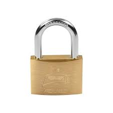 CANDADO PHILLIPS 18 GANCHO CORTO LATÓN MACIZO (MX241)(H)