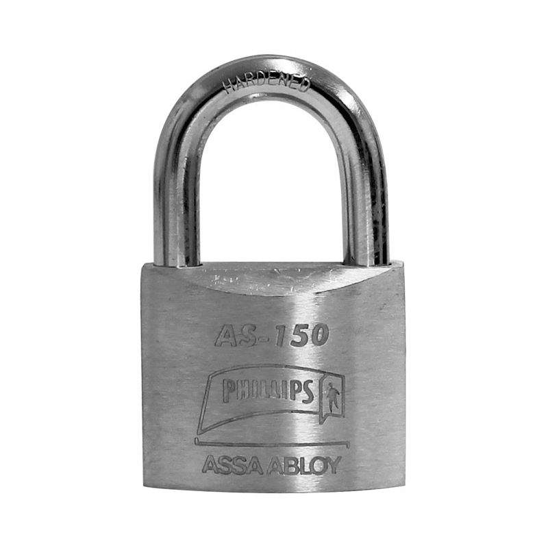 CANDADO METÁLICO PHILLIPS AS-150 LLAVE-PUNTOS (MX2286)(H)