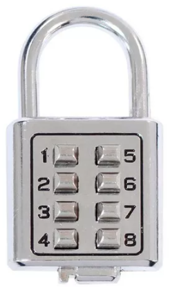 CANDADO DIGITAL PHILLIPS 35 CROMO BLISTER (MX2781)(H)