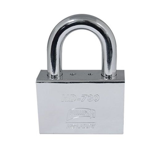 CANDADO PHILLIPS HD-730 ACORAZADO LATÓN (MX5575)(H)