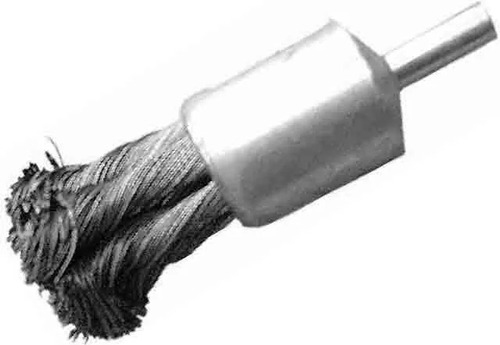 CARDA COPA ALAMBRE TRENZADO PERFECT C/PEDÚNCULO MINI 7/8" (I00551)