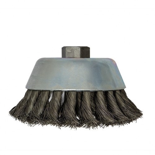 CARDA COPA ALAMBRE TRENZADO PERFECT 4-23/32" ENT 5/8" (I00712)