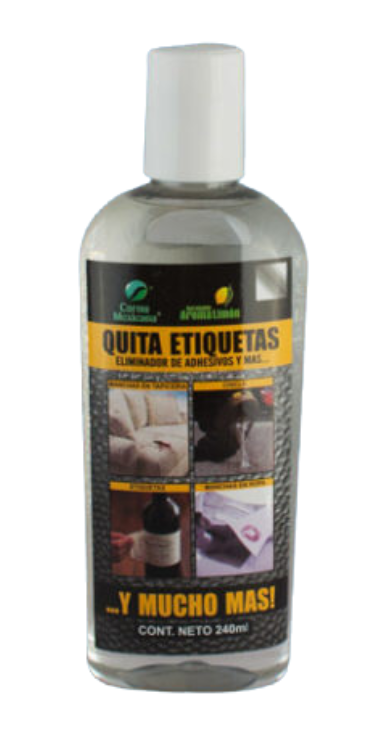 CARNU QUITA ETIQUETAS 240ML (5300)