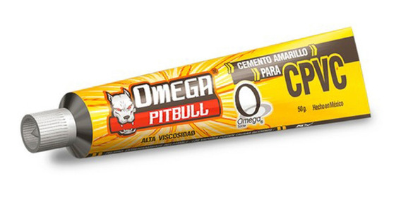 CEMENTO AMARILLO OMEGA P/CPVC 50GR