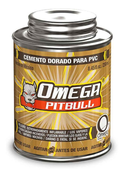 CEMENTO DORADO OMEGA P/PVC 250ML