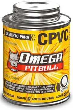 CEMENTO AMARILLO OMEGA P/CPVC 250ML