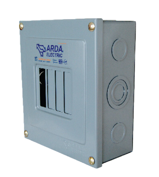 CENTRO DE CARGA ARDA 4 POLOS SOBREPONER DDDD