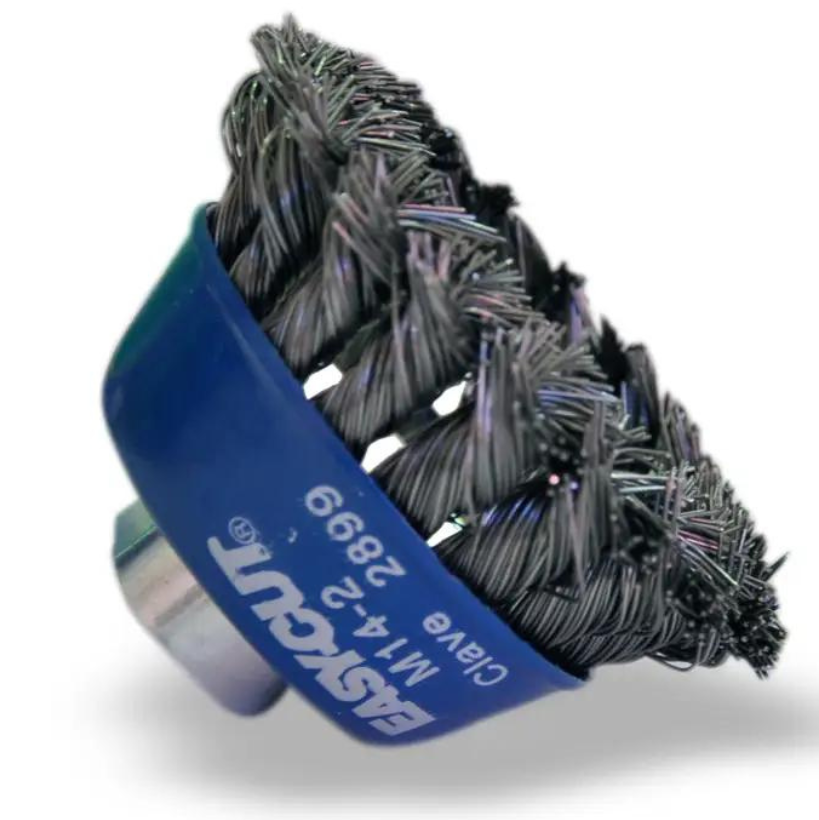 CEPILLO COPA AUSTROMEX ALAMBRE TRENZADO 3" P/BOSCH (2899)(H)