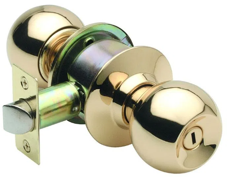 CERRADURA PHILLIPS GAMMA CILÍNDRICA LATÓN P/BAÑO (MX81111)