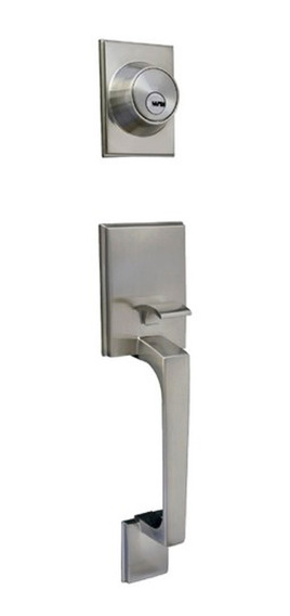 GATILLO YALE NAPOLES LLAVE-LLAVE NÍQUEL SATINADO (MX88369)