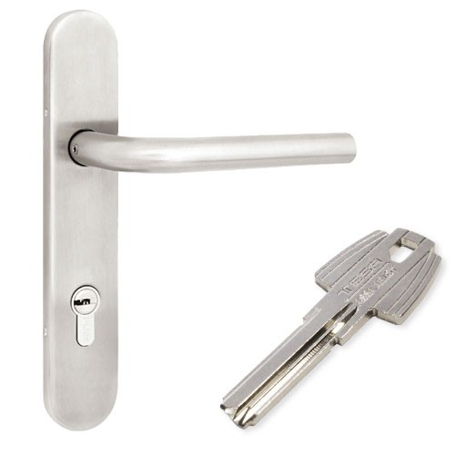 CERRADURA VECTOR TESA MANIJA-MANIJA ACERO INOXIDABLE (MX82664)