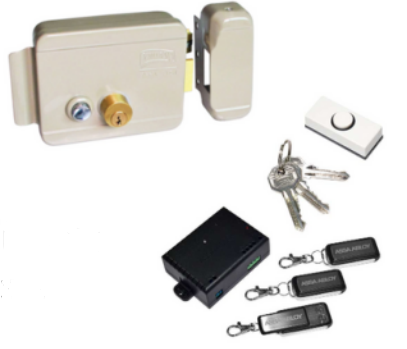 CERRADURA PHILLIPS PORTERO ELÉCTRICO 321 DERECHA BEIGE (MX4791)(H)