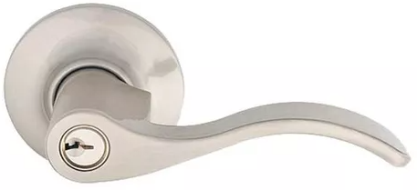 CERRADURA MANIJA HERMES YALE RECÁMARA/ENTRADA CROMO MATE (MX86001)