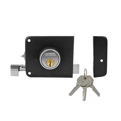 CERRADURA PHILLIPS SOBREPONER 715 INSTAFÁCIL DERECHA NEGRA (MX6918)(H)