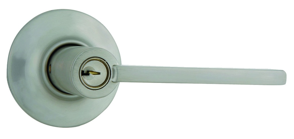 MANIJA YALE VALENCIA P/RECÁMARA-ENTRADA CROMO MATE (MX88668)