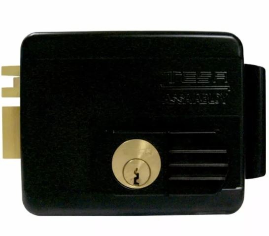 CERRADURA TESA ELÉCTRICA NEGRA X86G S/BOTÓN IZQUIERDA (MX84952)