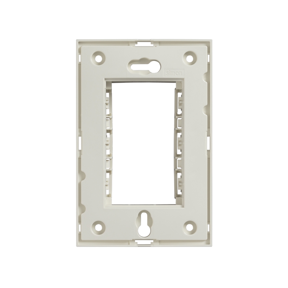 CHASIS SIMON C/TORNILLOS MARFIL (25700-31)(E)