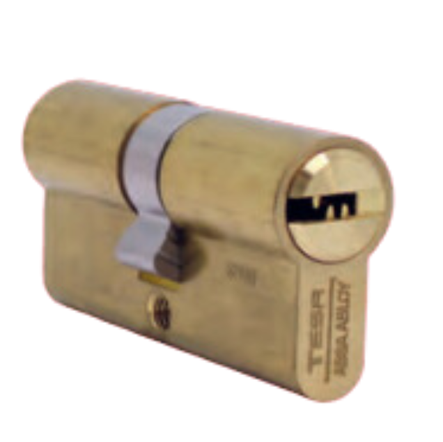 CILINDRO T60 TESA 3030 LLAVE-LLAVE NÍQUEL (MX86512)(H)