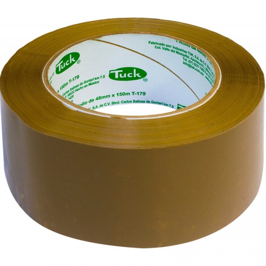 CINTA EMPAQUE TUK (179) CANELA JUMBO 72MM X 150M