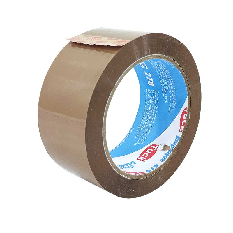CINTA EMPAQUE TUK (278C) CANELA JUMBO 48MM X 150M