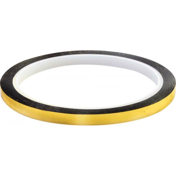 CINTA TUK FILO DORADO 6MM x 40M C/1PZ (541505) (H)