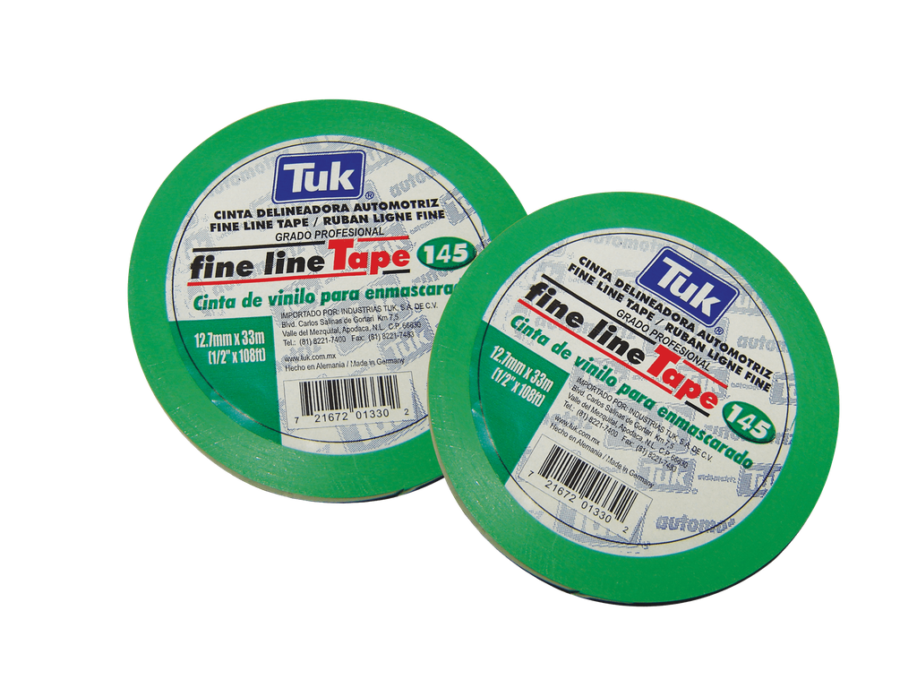 CINTA TUK FINE LINE 145 P/ALTA TEMPERATURA 3MM x 33M (415011)