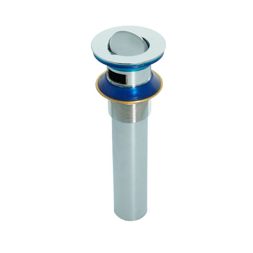 COFLEX CONTRA CROMADA P/LAVABO C/TAPÓN GIRATORIO (PH-215)