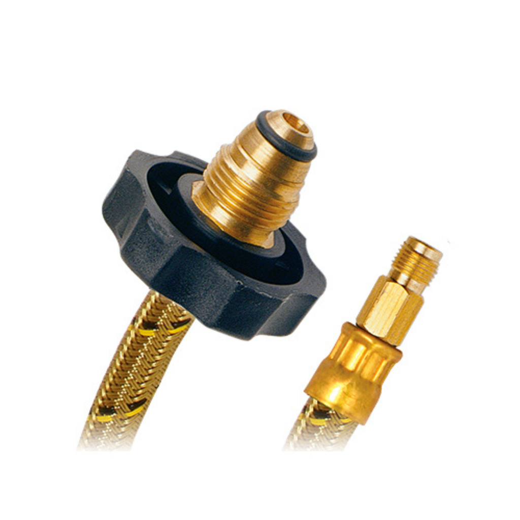 COFLEX PIG TAIL 2VÍAS 7/16" M X 7/8" IZQUIERDA C/MANERAL (VG-P55)