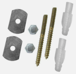 COFLEX TORNILLOS DE SUJECIÓN P/SANITARIO ACERO TROPICALIZADO 3.5" (TP-1071)