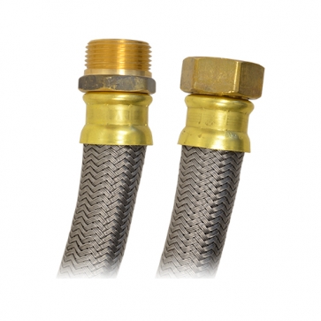 COFLEX MANGUERA VINILO P/HIDRO 1"NPT x 1"FIP 40CM (VN-A40)