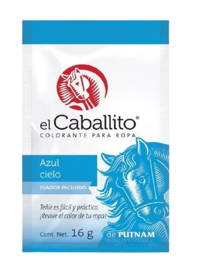 COLORANTE CABALLITO AZUL CIELO 16GR (PZ039)(H)