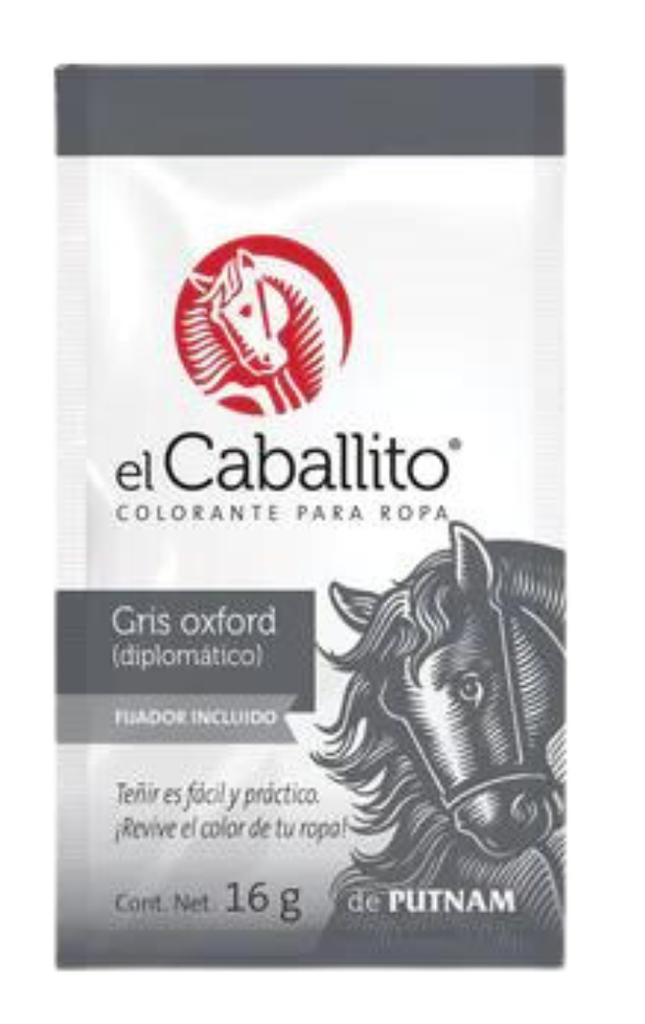 COLORANTE CABALLITO GRIS DIPLOMÁTICO 16GR (PZ025)(H)