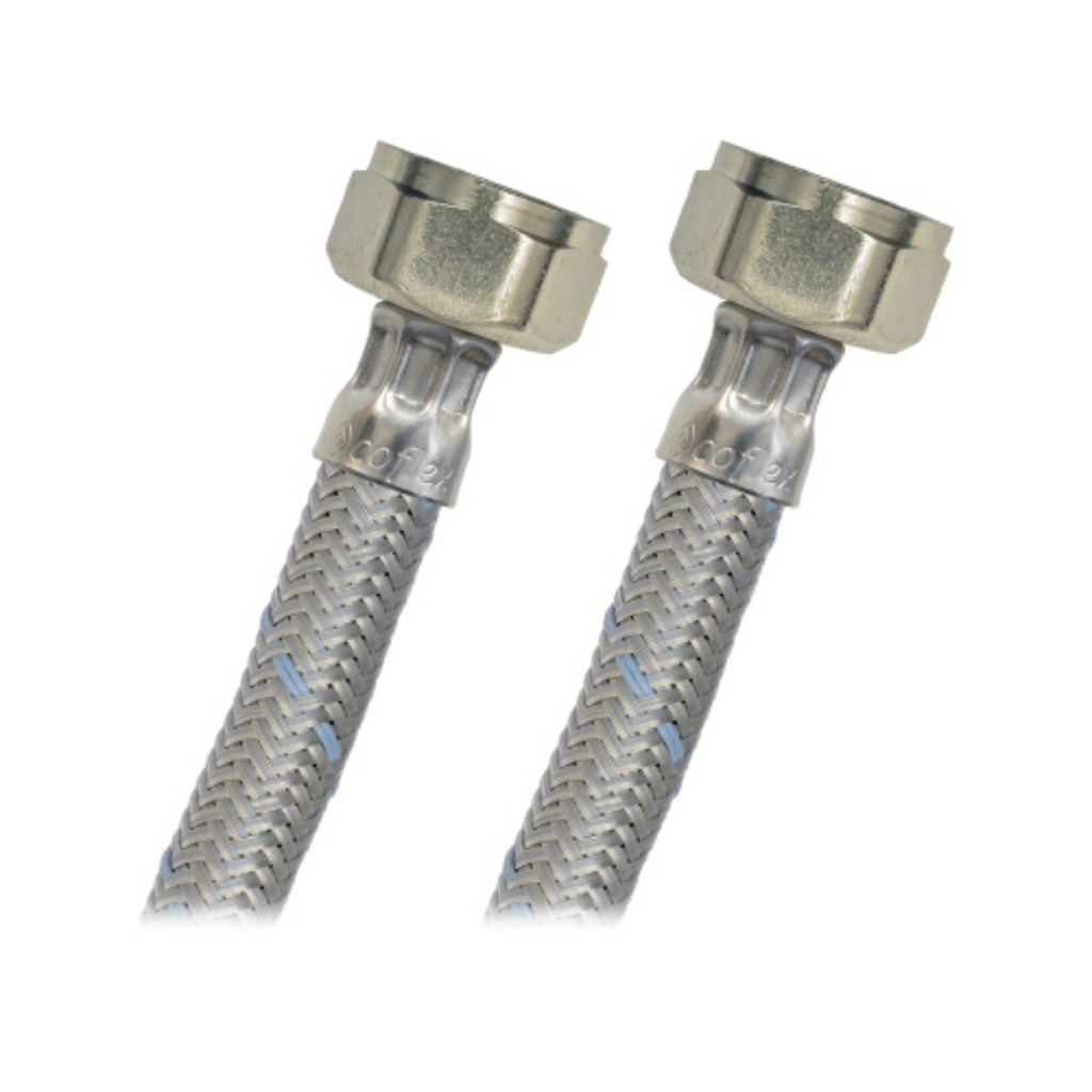 COFLEX BÁSICO P/LAVABO-FREGADERO 1/2" F.I.P. x 1/2" F.I.P. 40CM (LL-A40)